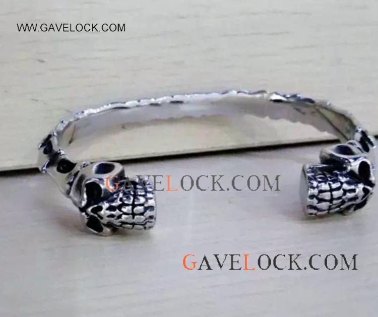 Cool Punk Stainless Steel Bangle